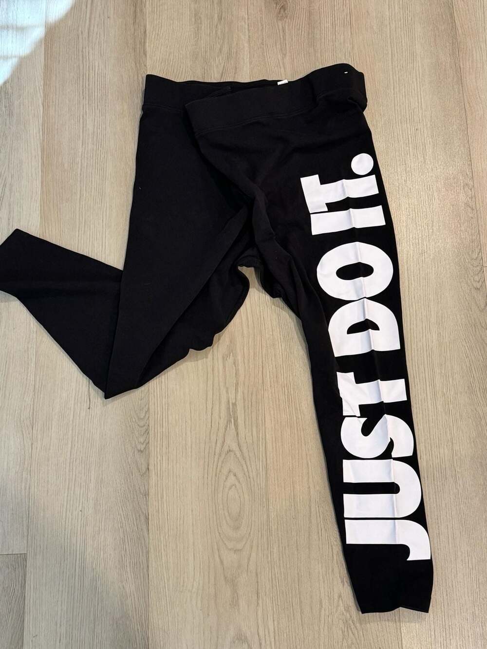Nike Leg-A-See Just Do It Leggings Size 2X Black